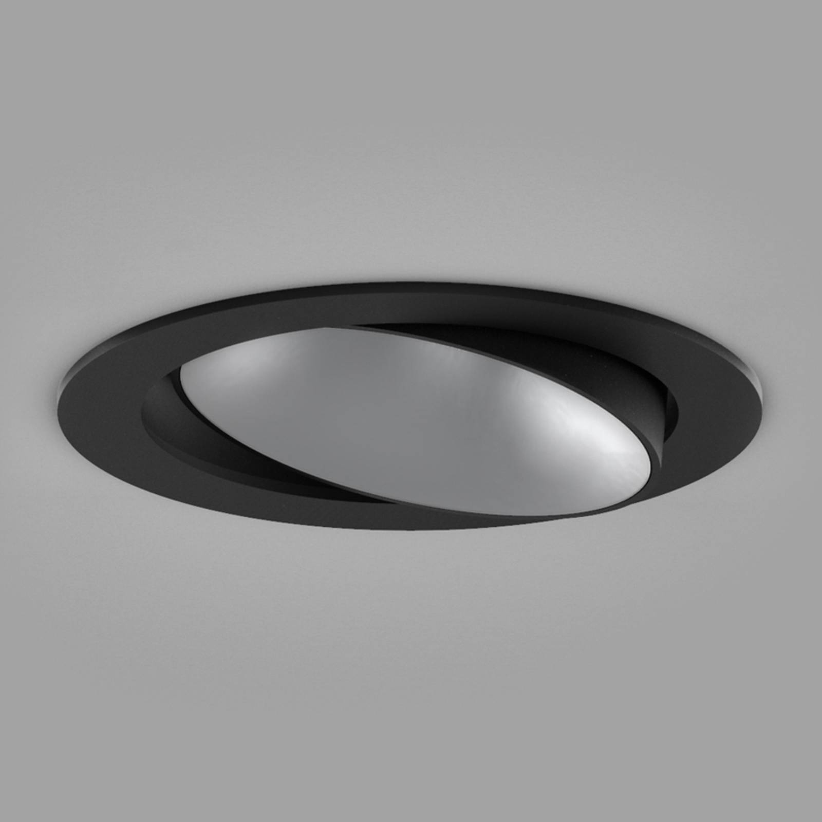 Molto luce dark night inbouw 2700k zwart/zilver