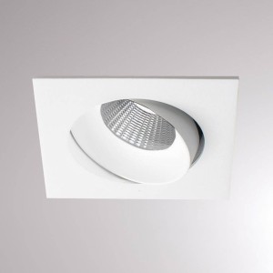 Molto Luce Kalio LED inbouwlamp hoekig 2700K 24° wit