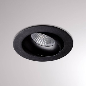 Molto Luce Kalio LED inbouwlamp rond 2700K 24° zwart