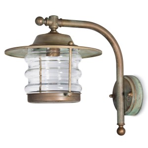 Moretti Luce Buitenwandlamp Adessora lantaarn zeewaterbestendig