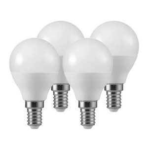 Müller-Licht LED druppellamp E14 4,5W 2.700K mat 3+1 set