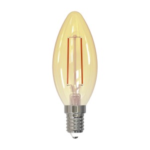 Müller-Licht Müller licht LED kaars E14 2,2W 820 filament goud