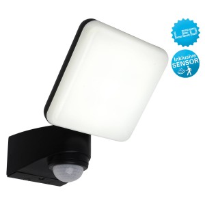 Näve LED buiten wandlamp Jaro, sensor, 1-lamp