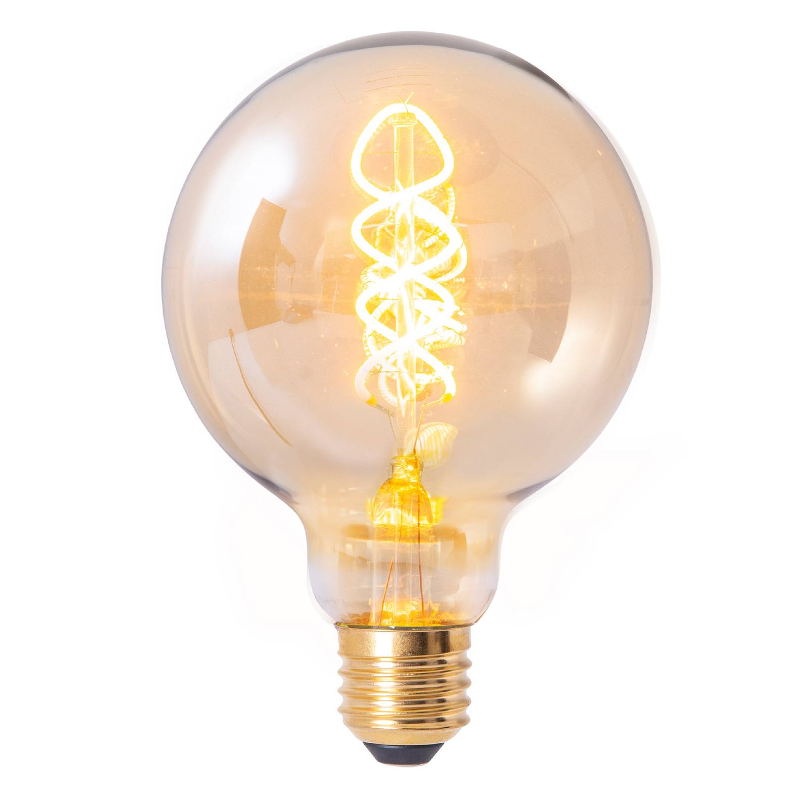 Näve led filament lamp globe e27 g95 4w 180lm per 3