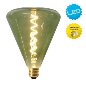 Näve LED lamp Dilly E27 4W 2200K dimbaar, groen getint