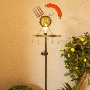 Näve LED solar-sfeerlamp 5279120, BBQ-Time