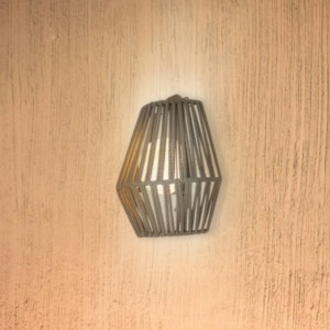 Newgarden Conta LED accu-buitenwandlamp, taupe