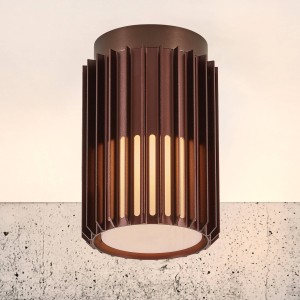 Nordlux Buiten plafondlamp Aludra, Seaside metallic bruin