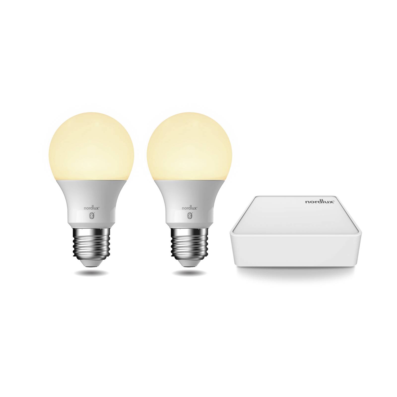 Nordlux smart light starterset eu e27 2st+bridge