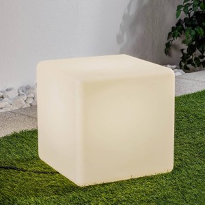 Nowodvorski Lighting Cumulus Cube M buiten sfeerlamp, 38,5 x 38,5 cm