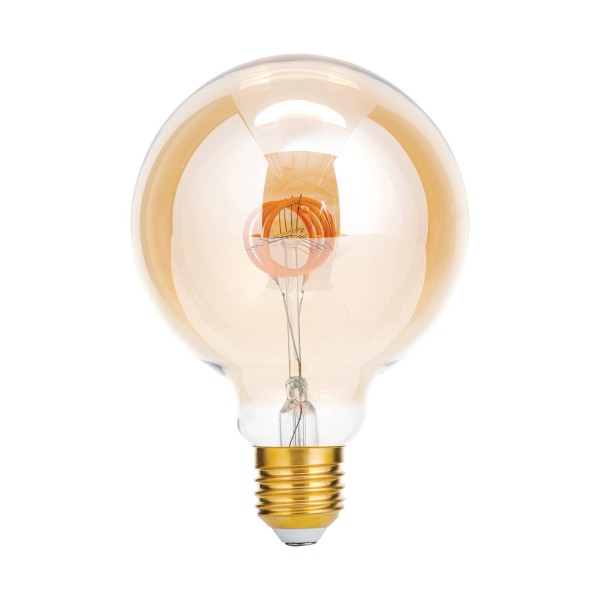 Orion led lamp e27 g95 4w amber 2. 200k dimbaar