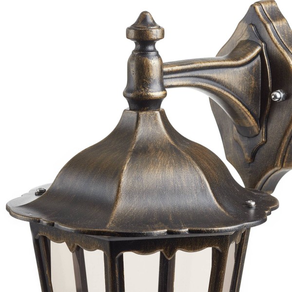 Orion lantaarnvormige buitenwandlamp fabio hangend 3