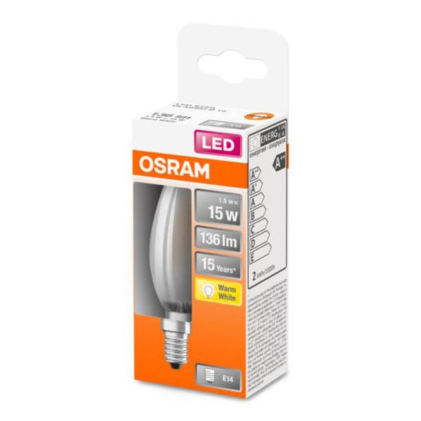 OSRAM Classic B LED lamp E14 1