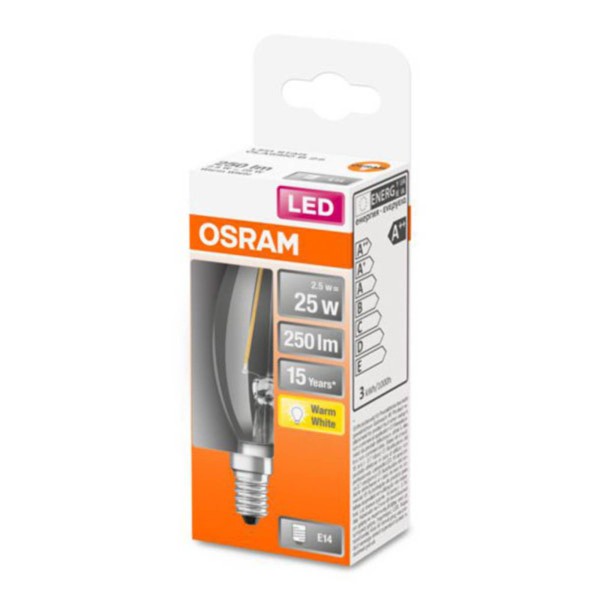 OSRAM Classic B LED lamp E14 2