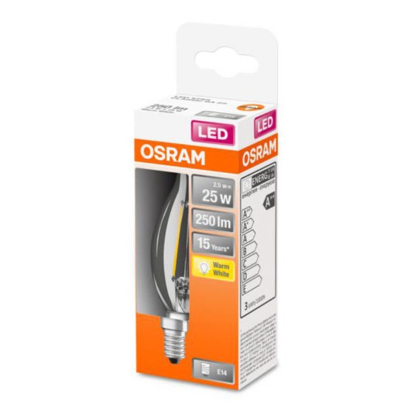 OSRAM Classic B LED lamp E14 2