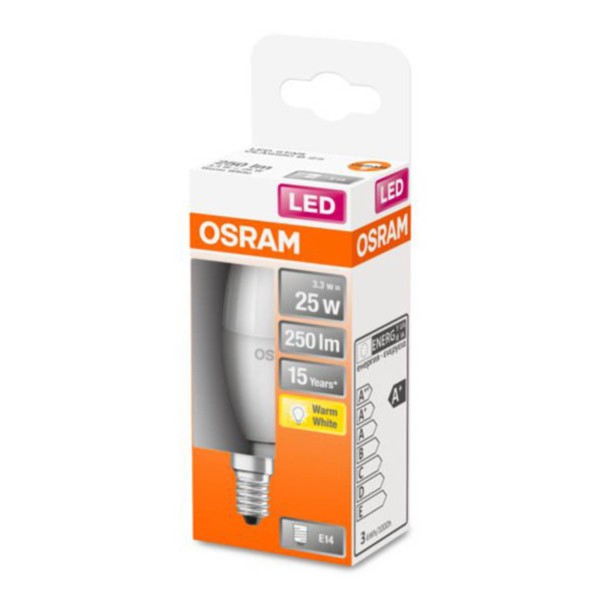 OSRAM Classic B LED lamp E14 3