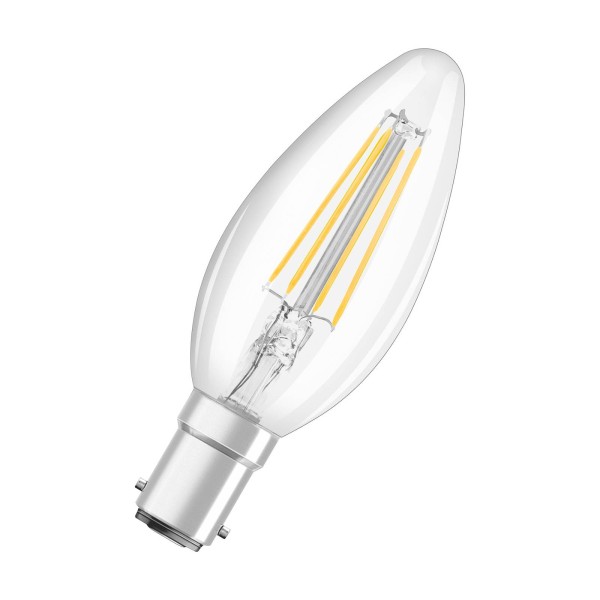 Osram classic led kaars b15d 4w 2. 700k filament