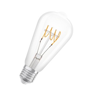 OSRAM Classic LED rustiek E27 4,8W 827 helder dim