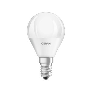 OSRAM LED druppel E14 4,9W Base P40 840 mat 3er