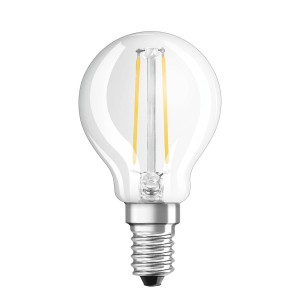 OSRAM LED druppellamp E14 1,5W827 helder