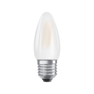 OSRAM LED kaars E27 Superstar 4,8W 2.700K mat