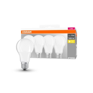 OSRAM LED lamp Classic E27 10W 2.700K 1055lm per 4