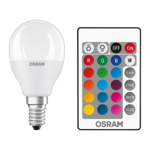 OSRAM LED lamp E14 4,9W Star+ druppelmat Afstandsbediening