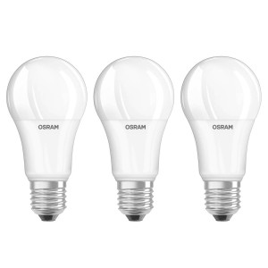 OSRAM LED lamp E27 14W, warmwit, set van 3