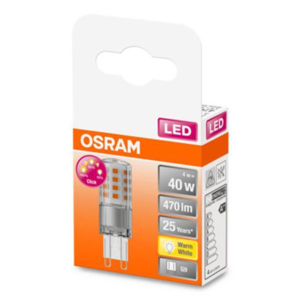 Osram led lamp g9 4w 2. 700k helder 3-staps dimbaar