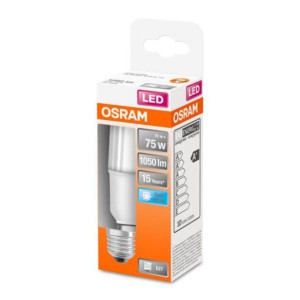 OSRAM LED lamp Star Stick E27 9,5W 4.000K mat