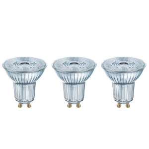 OSRAM LED reflector GU10 4,3W, universeel wit, 3 per-set