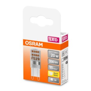 OSRAM LED stiftlamp G9 1,9W 2.700K helder