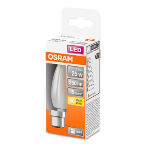 Osram kaarslamp b22d 2