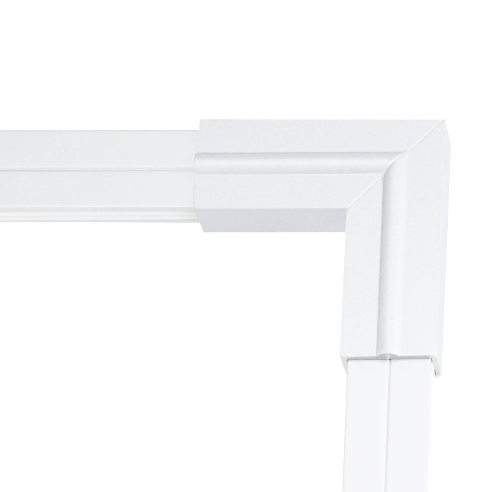 Oligo SMART.TRACK L-koppeling geleider binnen wit