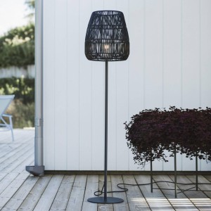 PR Home terraslamp Agnar Saigon, grijs, hoogte 154 cm