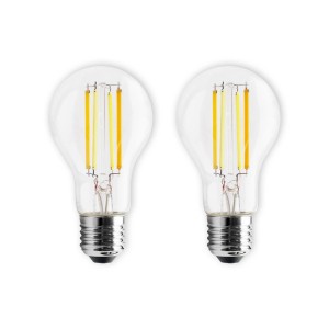 PRIOS LED lamp E27 7W filament dimbaar CCT Tuya 2/set