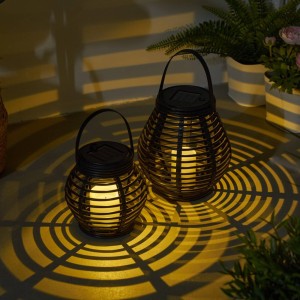 Pauleen Sunshine Glow LED lantaarn op zonne-energie, 2 stuks