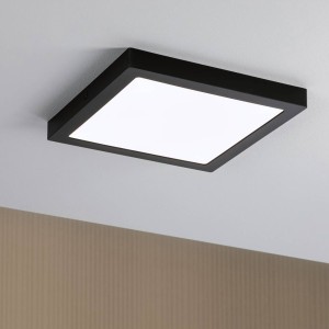 Paulmann Abia LED paneel 4.000K hoekig 30cm zwart