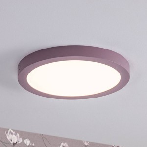 Paulmann Abia LED paneel Ø 30cm 2.700K lila