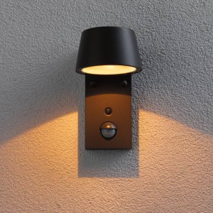 Paulmann Capea LED buitenwandlamp antraciet aluminium