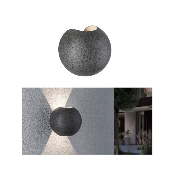 Paulmann concrea led buitenwandlamp