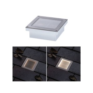 Paulmann LED grondspot lamp solar Aron10x10cm