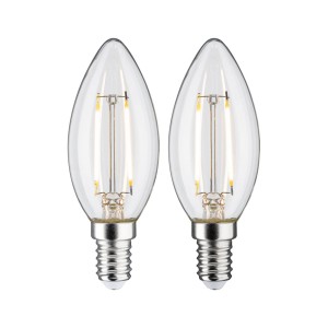 Paulmann LED kaars E14 2,7W 2700K filament 2/set