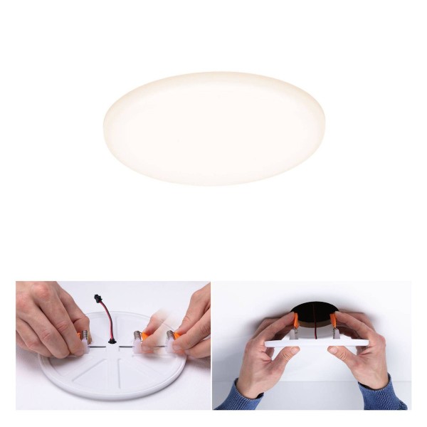 Paulmann led paneel veluna 3. 000k rond 125cm 3