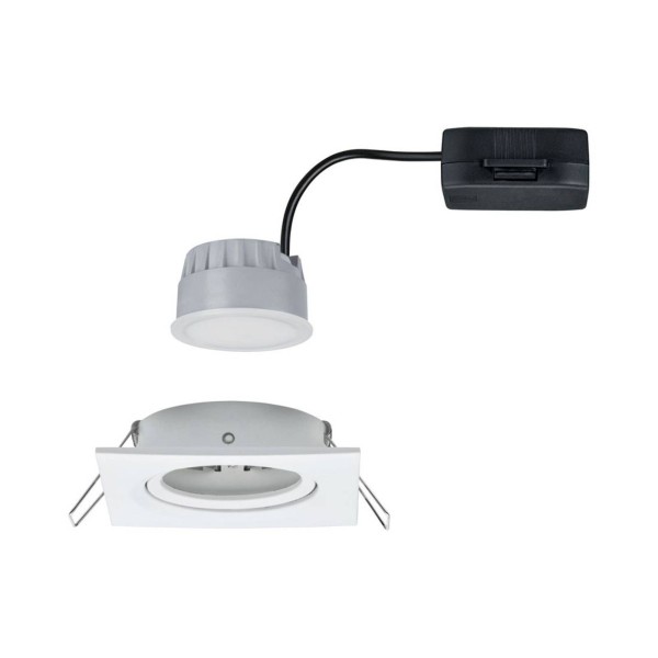 Paulmann led-spot nova coin vierkant