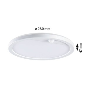 Paulmann Lamina sensor-LED wandlamp CCT rond wit