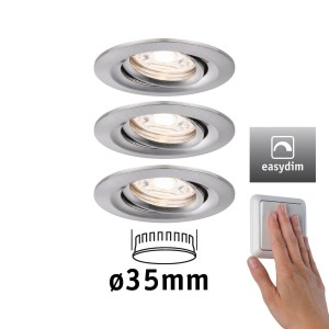 Paulmann Nova Mini plus LED easydim per 3 ijzer