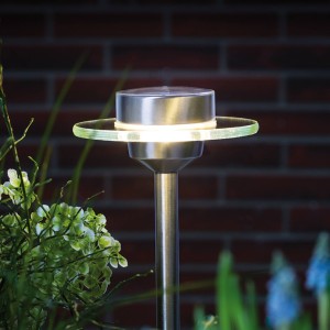 Paulmann solarlamp Ufo m. LED IP44 uit roestvrij staal