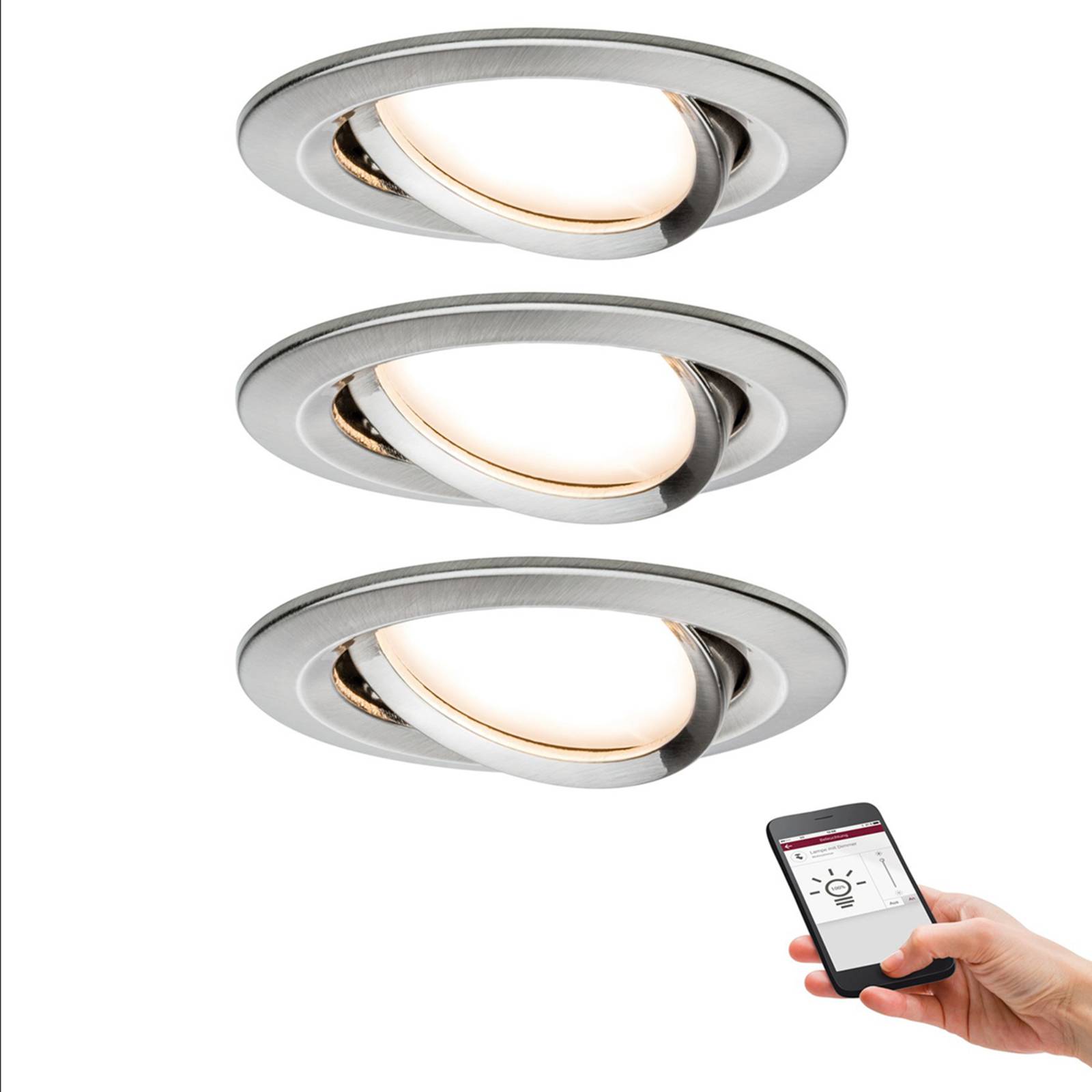 Paulmann spot Nova plus per 3 2.700K