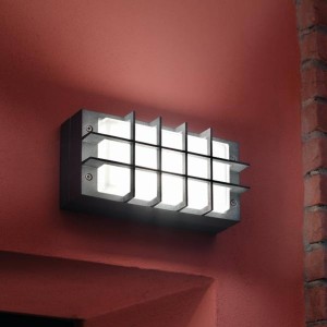 Performance in Lighting Moderne buitenwandlamp BLIZ GUARD, antraciet